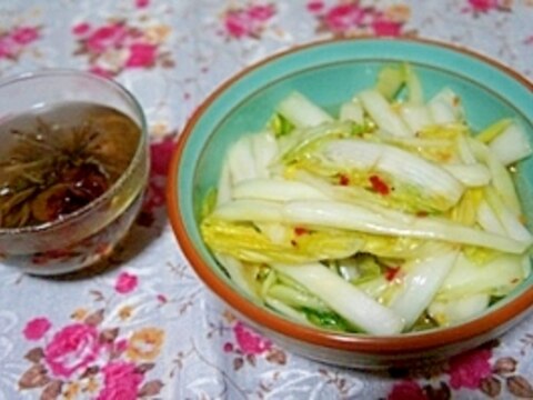 中華の定番漬け物　辣白菜（ラーパーツァイ）